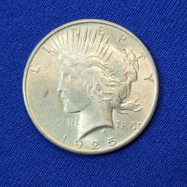 United States 1925 Silver Peace Dollar - 90% Silver 