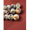 Image 6 : Extremely Rare Vintage Woody Wood Pecker Hand Painted 15 Piece Marble Advertising Set - Mint 