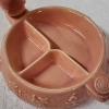 Image 8 : Vintage 1940's Hankscraft Divided Baby Warming Dish Produced In Collab With Red Wing Pottery