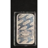 Image 2 : Vintage Statue Of Liberty 1 Troy Oz .999 Fine Silver MTB Rare Johnson Matthey Bar With Serial Number