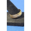 Image 2 : 14K Gold Art Carved Ring - Size 11 - Weight: 4.4g 