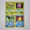 Image 1 : Four Vintage Gym Set Pokemon Trading Cards Including Misty's Psyduck & Horsea