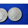 Image 2 : x2 Silver Peace Dollars - 1922-D & 1922 