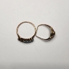 Image 4 : Two Vintage 10K Gold Rings -Total Weight: 2.5g