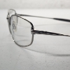 Image 7 : Rarer! Vintage Oakley Big Sq Wire Titanium Eyeglasses Clear Lenses Chrome 05-760 w/ Box, Case, Paper