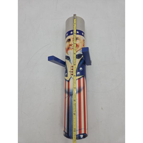 Neat Vintage Fanny Farmer Uncle Sam Candy Box With Moveable Arms