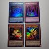 Image 2 : Four Assorted Holo Yu-Gi-Oh Trading Cards 