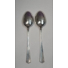 Image 2 : (2) Fine Arts Sterling Silver Co. Sterling Teaspoons With "Processional" Pattern - Weight: 61g