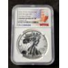 Image 3 : NGC Enhanced Reverse Proof 70 Graded 2019-W Pride of Two Nations Set 1 Oz Silver American Eagle