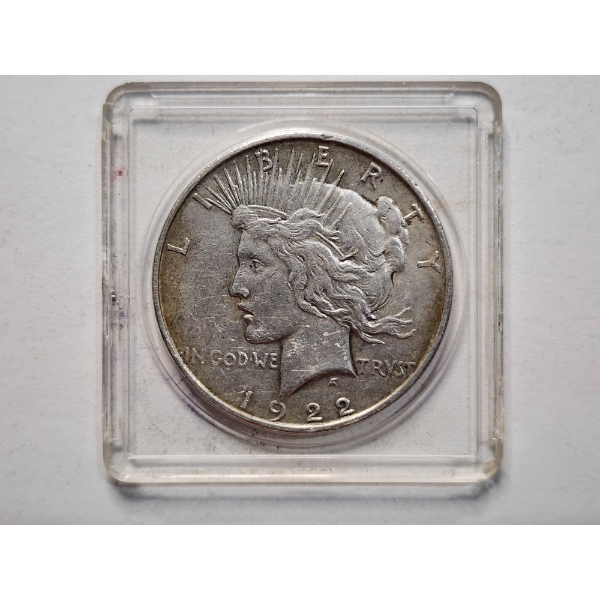 1922-D United States 90% Silver Peace Dollar from Denver Mint