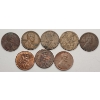 Image 1 : Assorted Years Lincoln Wheat Lincoln Memorial & Shield Cents - Face Value: $0.08
