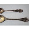 Image 3 : x2 Sterling Silver Souvenir Spoons Alliance Ohio, Carnegie Library TW: 22.5g