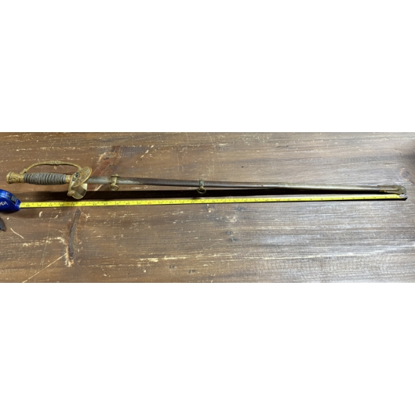 U.S. Model 1860 Staff and Field Officer's Sword - Approx 36 inches