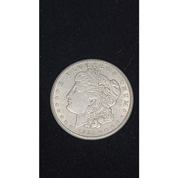 1921-S United States 90% Silver Morgan Dollar In Great Condition!