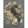Image 4 : Lot of 50 90% Silver, Assorted Year, Roosevelt Dimes FV $5.00