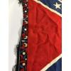 Image 5 : Decorative Tapestry featuring a variation of the Confederate Battle Flag - Central Skull Logo 