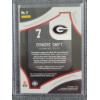 Image 3 : 2020 Panini No.11 D'Andre Swift Patch Trading Card NUMBERED 129/299