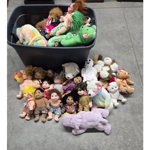 Large Excellent Condition Ty Beanie Babies Plushies Including Beanie Kids, Holiday & Animals 
