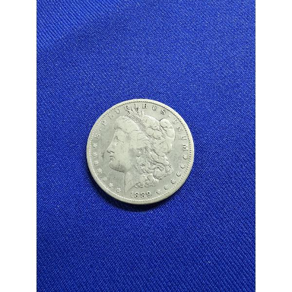 1889- O Morgan Silver Dollar