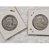 Image 1 : 90% Silver United States Half Dollar Assortment (Franklins) - AFV: $1