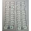 Image 1 : (25) Uncirculated Sequential United States Series 2003 $1 Federal Reserve STAR Notes - FV: $25