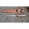 Image 5 : PICKUP IN CANTON - 4 Pcs Vintage Knives In Sheath's: Inclds PAL, Sharp, Normark - See Pics