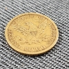 Image 4 : 1880 United States Five Dollar Gold Coin ~ AGW: 0.2419oz ~ Only 3,166,400 Minted