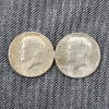 Image 1 : $1.00 Face Value in 90% Silver United States Kennedy Half Dollars