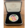 Image 5 : Colorized 2000 American Eagle Liberty Silver Dollar - 1 Oz Silver Round