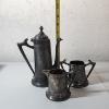 Image 2 : Vintage Silverplated Pitcher and Cups Total Weight: 683.3g