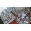 Image 4 : Large Assortment Of Vintage Cut / Pressed Glass Pieces As Shown - See Description