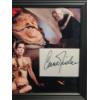 Image 3 : Star Wars Jabba The Hut & Princess Leia Framed Print With Carrie Fisher Autographed Notecard