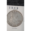 Image 2 : 1949 Franklin 90% Silver Half Dollar & (5) Assorted Year Walking Liberty 90% Silver Half Dollars 