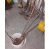 Image 2 : Pail Including Heavy Duty Tow Chain & Metal Items - Some Scrap