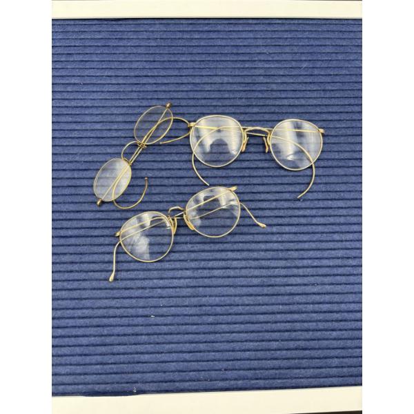 3 Pairs of Vintage Gold-Filled Glasses