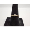 Image 1 : Timeless 14K Yellow Gold Solitaire Diamond Stone Ring Size 6.5 TW: 1.7g