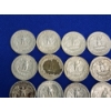 Image 7 : Lot of U.S. 90% Silver Quarters Years Ranging 1948-1964