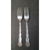Image 2 : (2) Sterling Silver Reed & Barton Forks - Total Weight: 95.1g