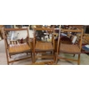 Image 4 : Lot Of 5 Smaller size Wooden Folding Chairs All In Excellent Condition