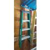 Image 1 : As Pictured - 4 Ft Fiberglass & Aluminum Werner Step Ladder