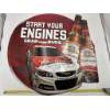 Image 1 : Large Budweiser 'Start Your Engines' Racecar Advertising Metal Sign Approx. 28"x 25"