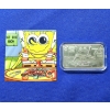Image 1 : Pit Bullion - "EAT THE RICH - SPONGEBOB'S REVENGE" 1 oz .999 Fine Silver Bar