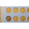 Image 19 : Assorted Years/Mint Marks Lincoln Wheat & Memorial Cents In Blank Whitman Coin Book - FV $0.74