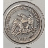 Image 2 : 1858-P U.S Seated Liberty 90% Silver Half Dollar