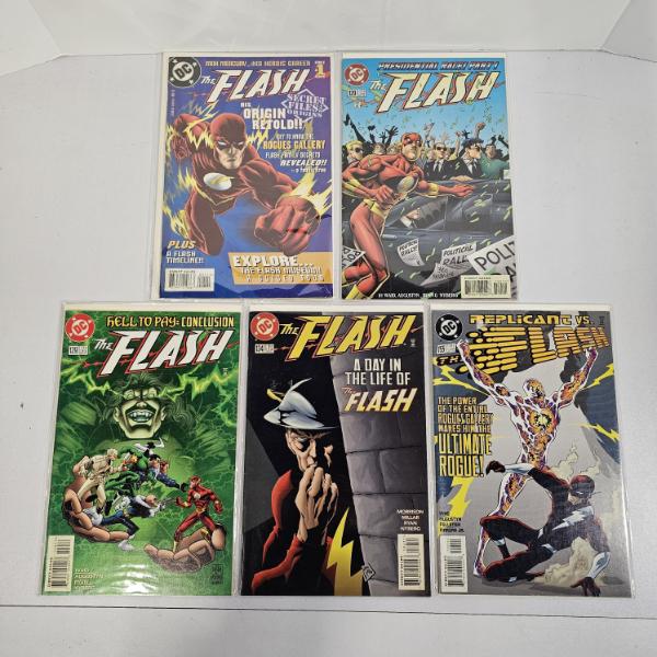 DC Lot of 5 Flash Comic Books