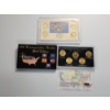 Image 1 : 1999 Commemorative Quarters 24K Gold Layered Edition & Historic Americana Series 