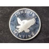 Image 1 : One Troy Ounce .999 Fine Silver Sunshine Minting Round 
