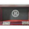 Image 3 : The World Silver Bullion Coins Collection Wooden Box - Holds 13 Slabs - Approx. 7x3.5x4in