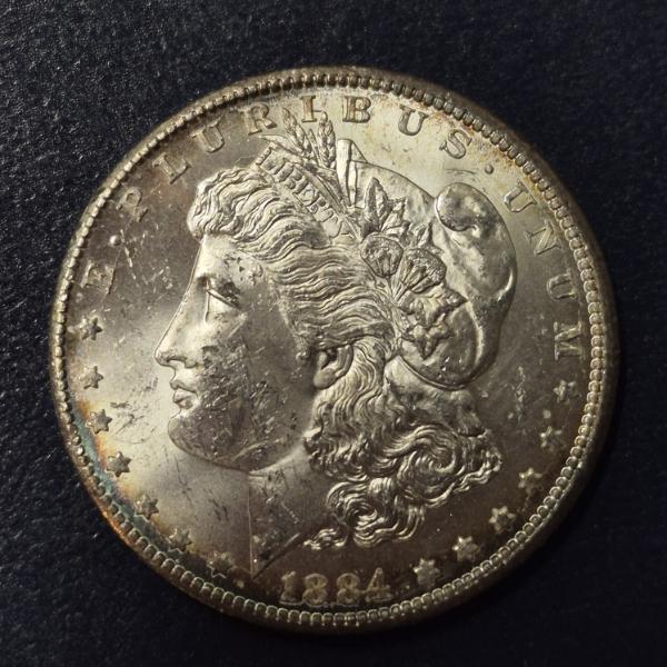 Ultra High Grade Silver Dollar - RARE 1884 CC Morgan Silver Dollar