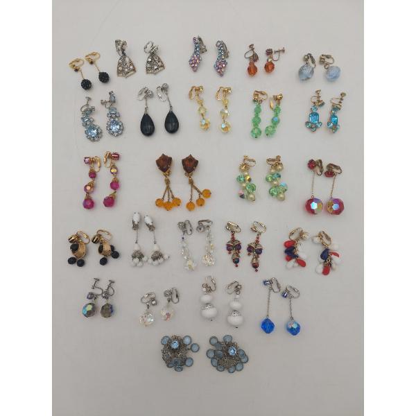 Large Collection Of Ladies Drop Earrings - 24 Pairs